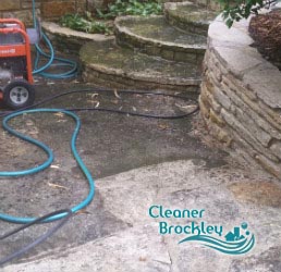 stone patio cleaning brockley